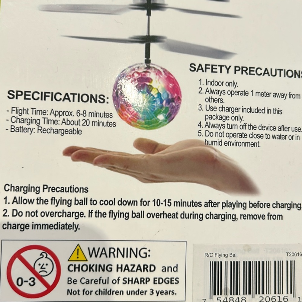 LED Flying Ball Toy - Picture 2 of 2